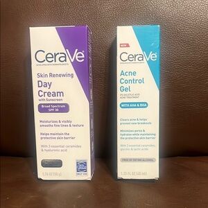 CeraVe Purple and Green Skincare Moisturizer Set